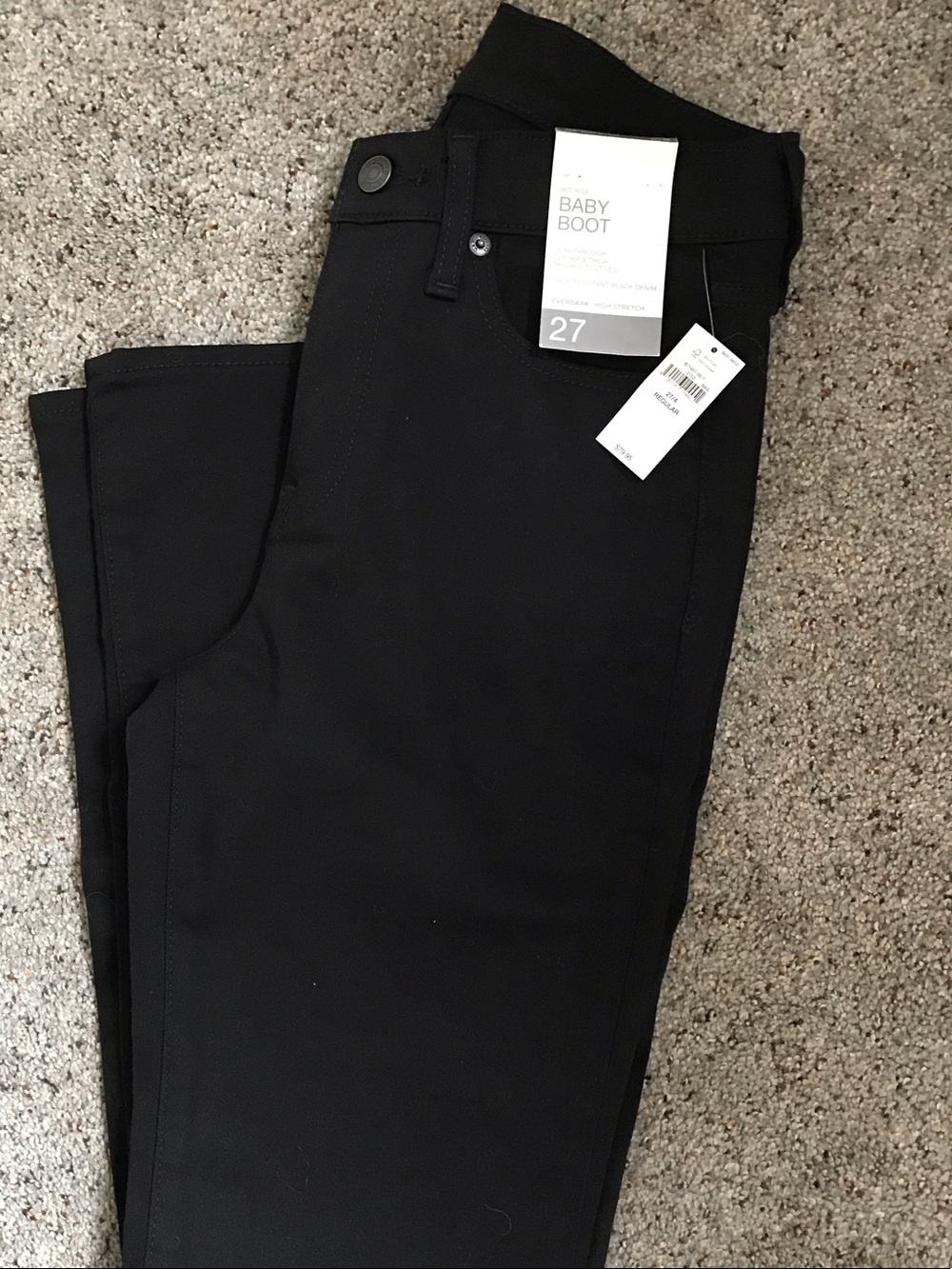 GAP Black Women’s Baby Boot Jeans